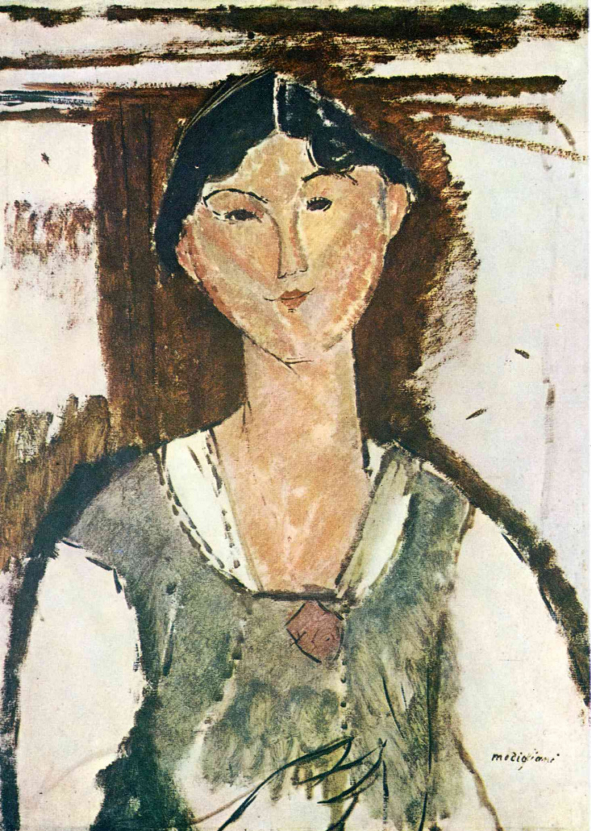 Amedeo Modigliani. Portrait Of Beatrice Hastings