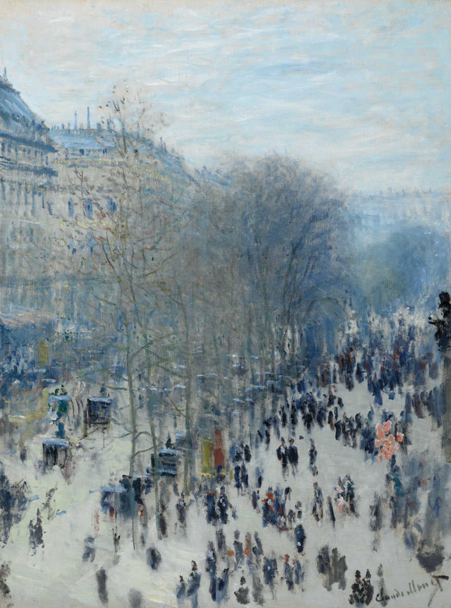 Claude Monet. Boulevard Of Capucines