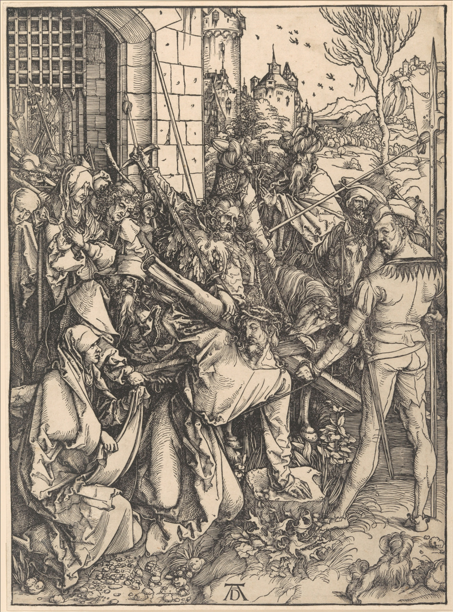 Albrecht Durer. Christ carrying the cross