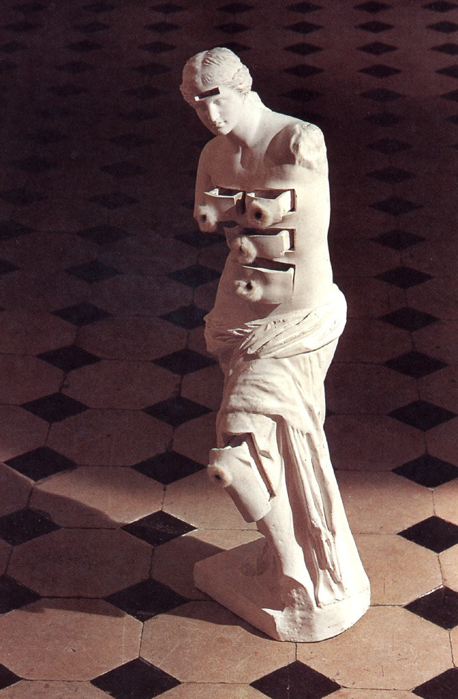 Salvador Dali. Venus de Milo with drawers