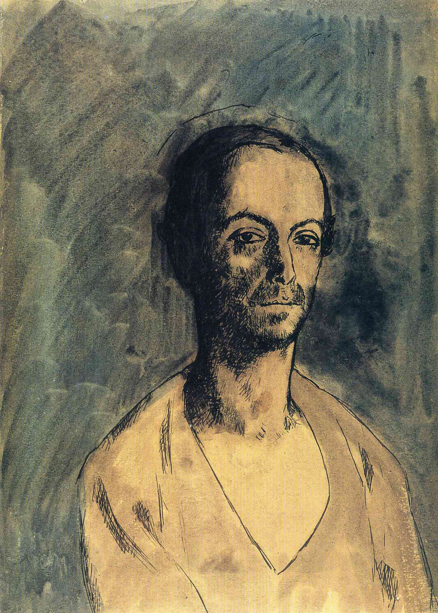 Pablo Picasso. The Catalan sculptor Manolo