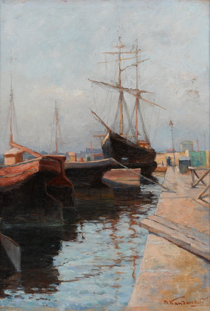 Wassily Kandinsky. Odessa. Port