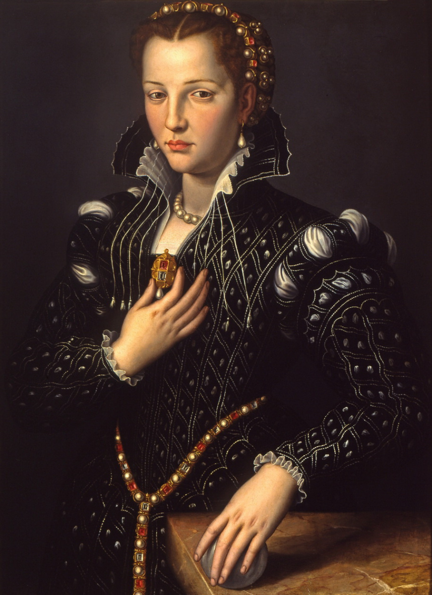 Agnolo Bronzino. Portrait of Lucretia Medici
