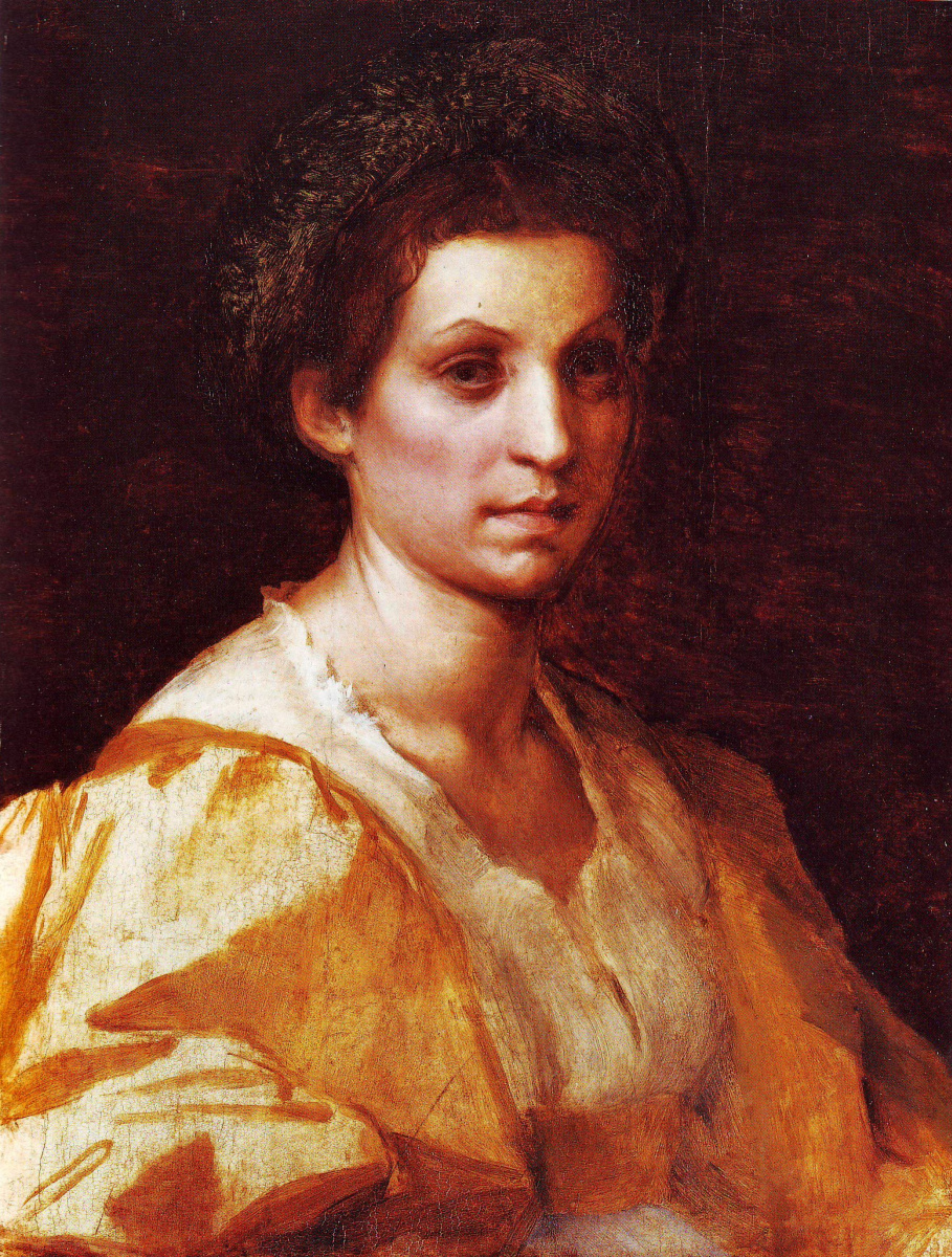 Андреа дель Сарто. Портрет женщины в желтом