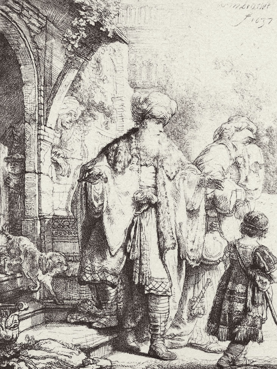 Rembrandt Harmenszoon van Rijn. The Expulsion Of Hagar