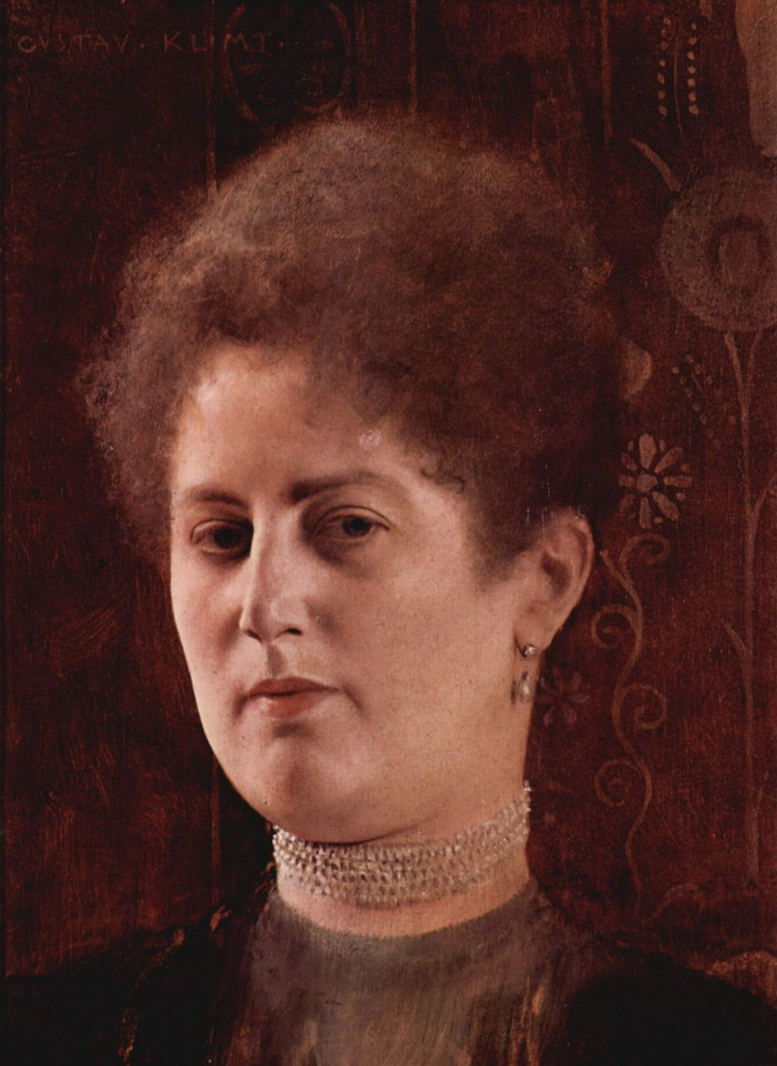 Gustav Klimt. Female portrait (Mrs. Hayman)