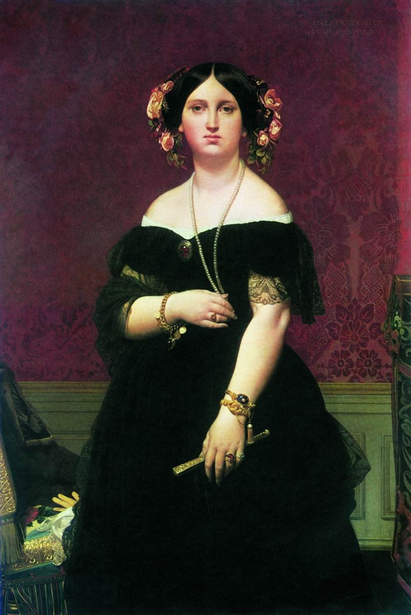 Jean Auguste Dominique Ingres. Portrait of Madame Matise