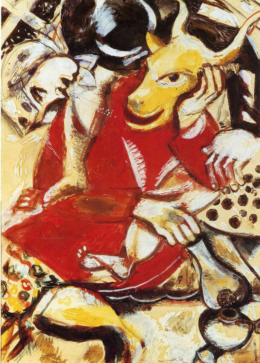 Marc Chagall. To my bride