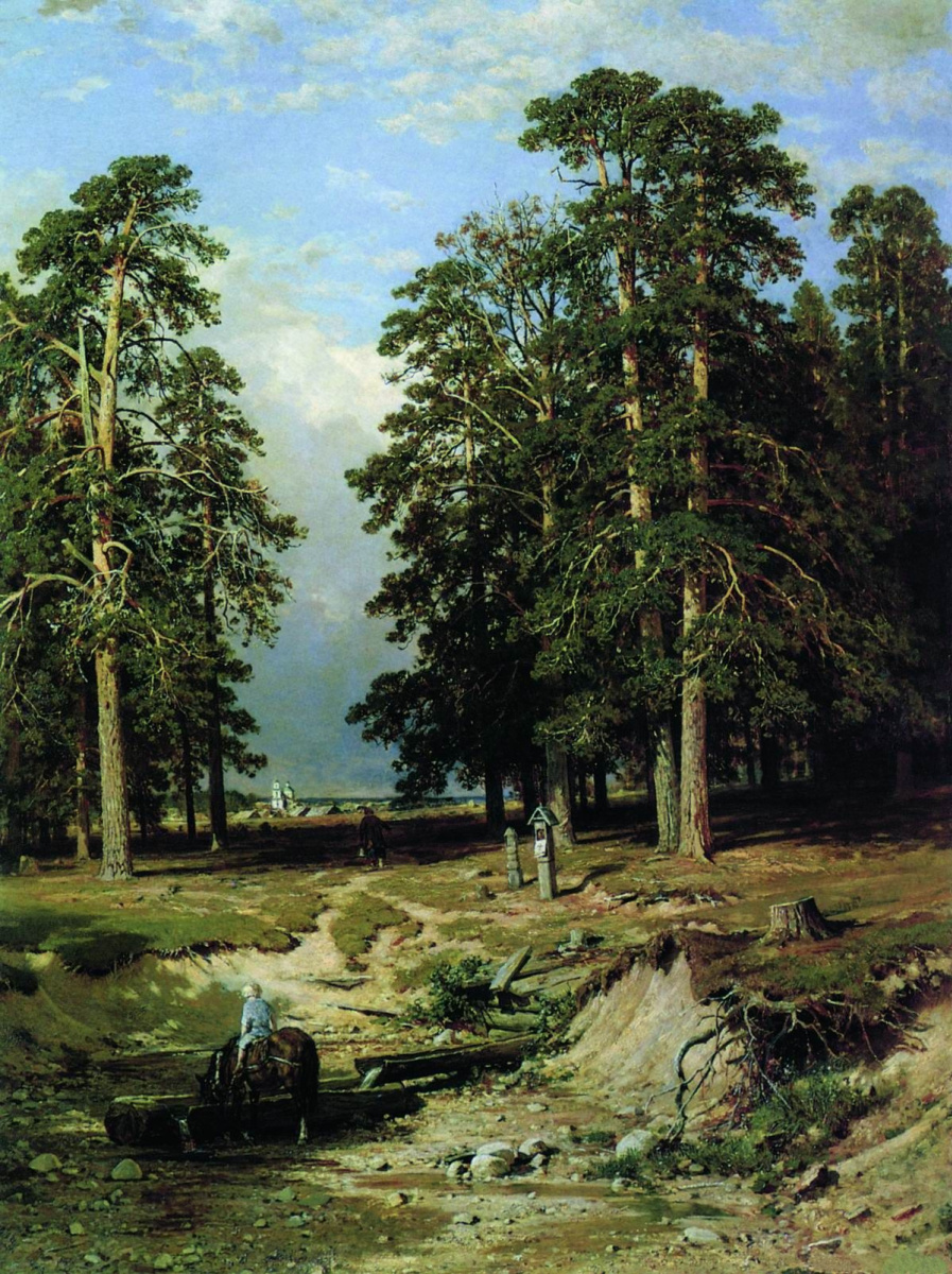 Ivan Ivanovich Shishkin. "Holy spring" near Elabuga