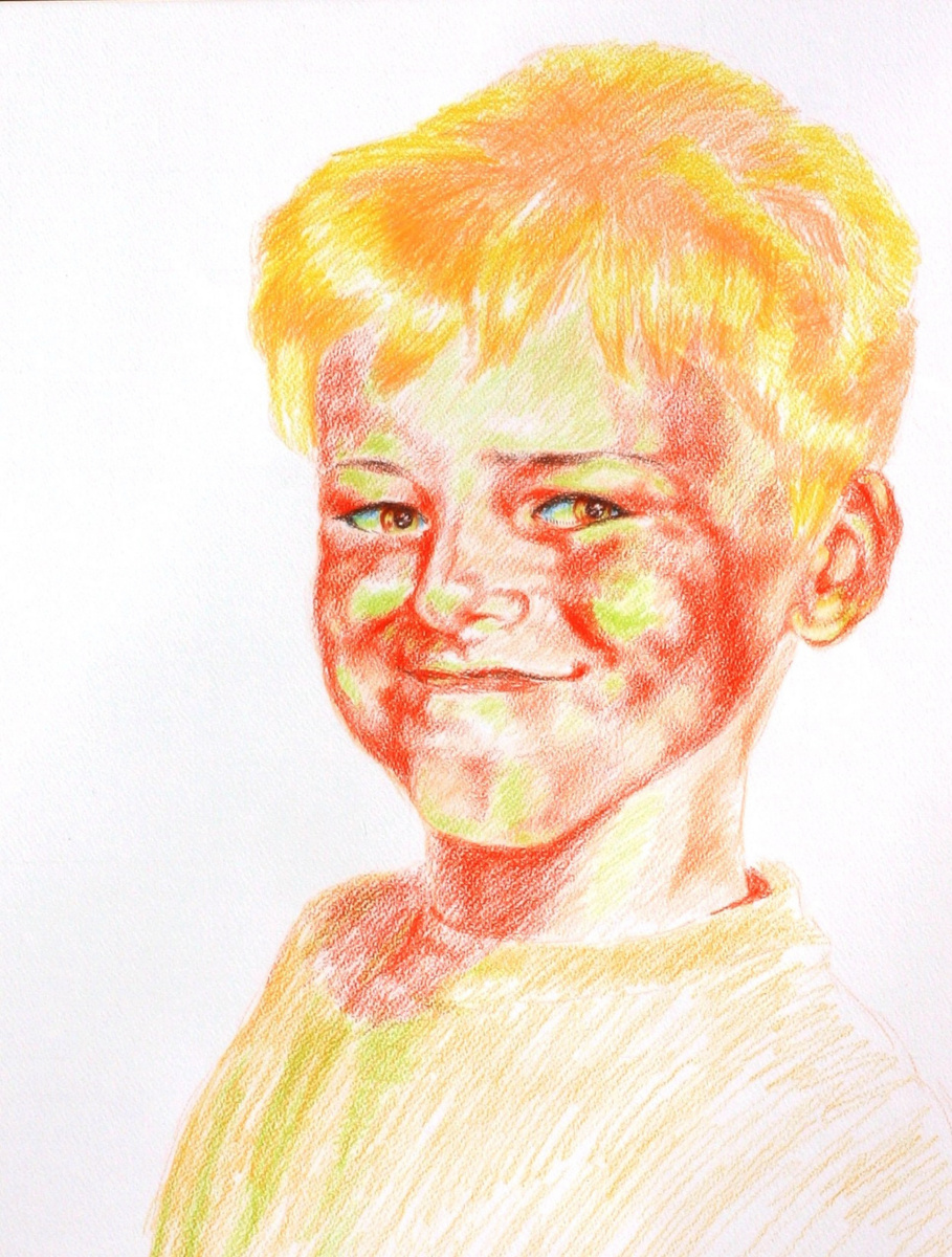 Alexander Ocher Kandinsky-DAE. Sunny Boy. (Son of the artist Sasha)