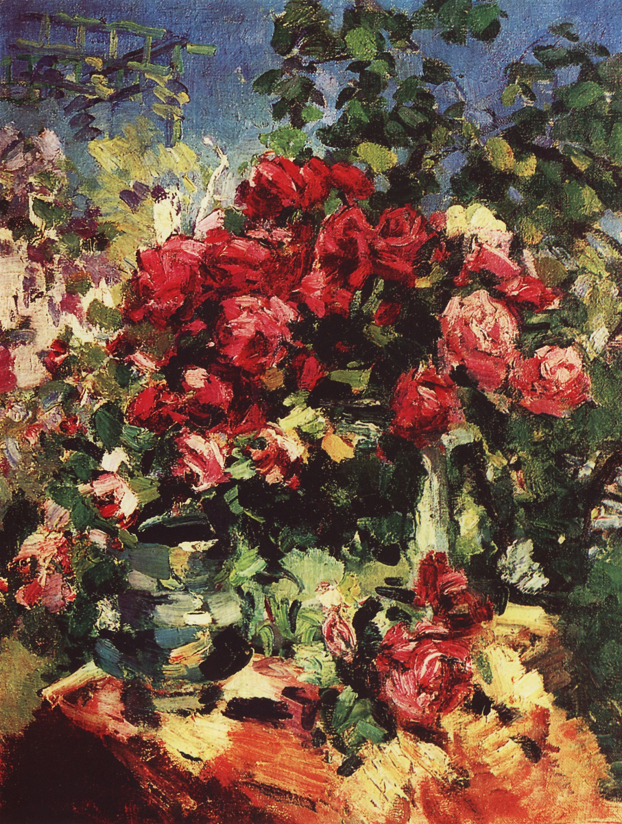 Konstantin Korovin. Roses