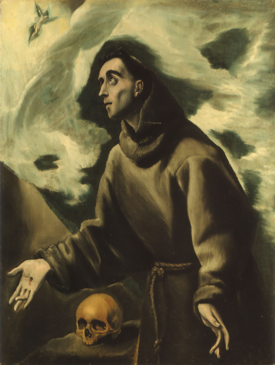 Domenico Theotokopoulos (El Greco). Saint Francis Receiving The Stigmata