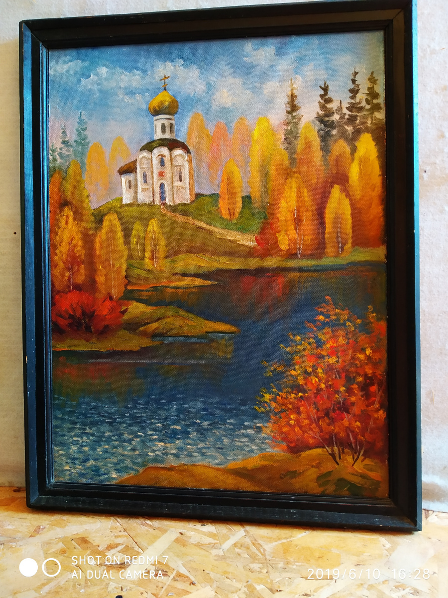 Nikolay Vladimirovich Vladimirov Ich. Temple over water