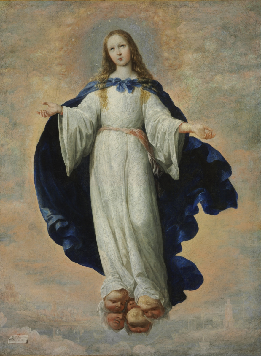 Francisco de Zurbaran. Immaculate conception