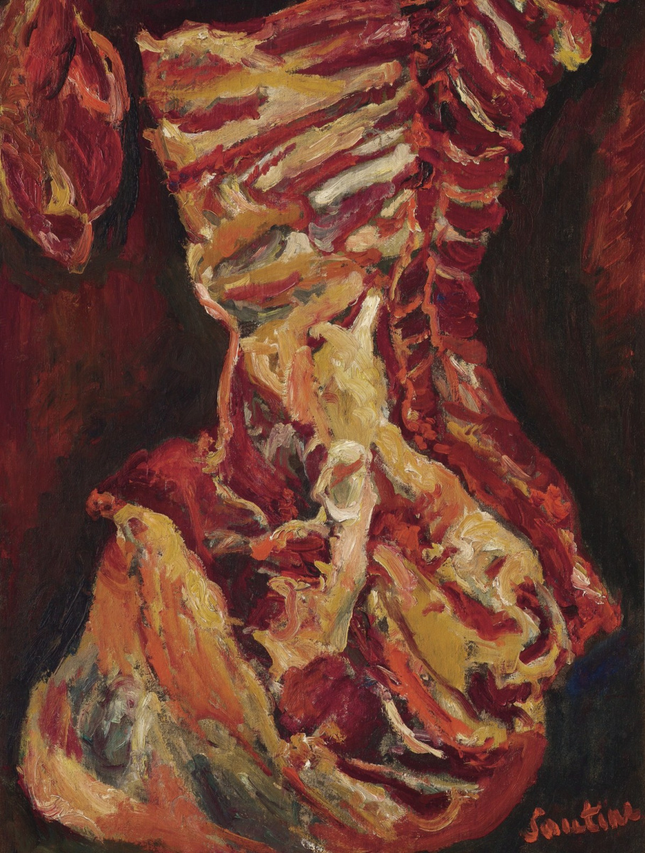 Chaim Soutine. 牛尸体