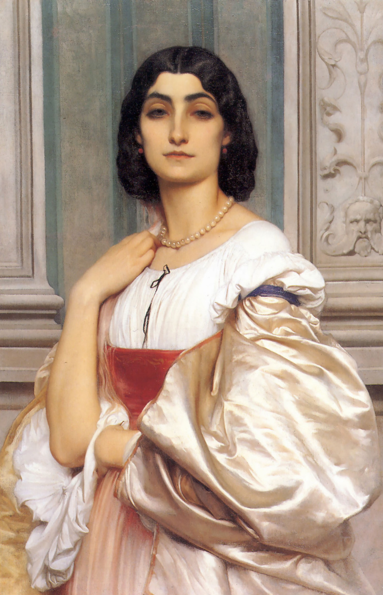 Frederic Leighton. Lady of Rome