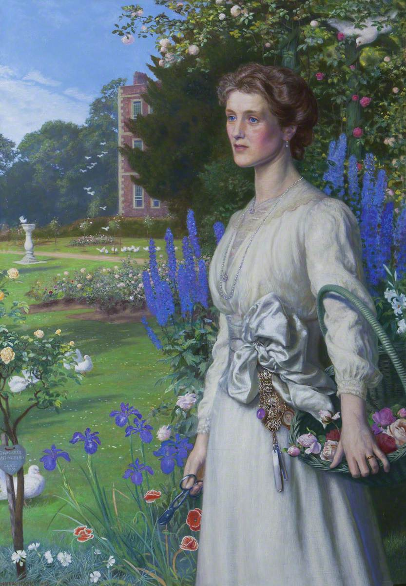 Arthur Hughes. Margaret Lushington, Mrs. Stephen Langton Massingard