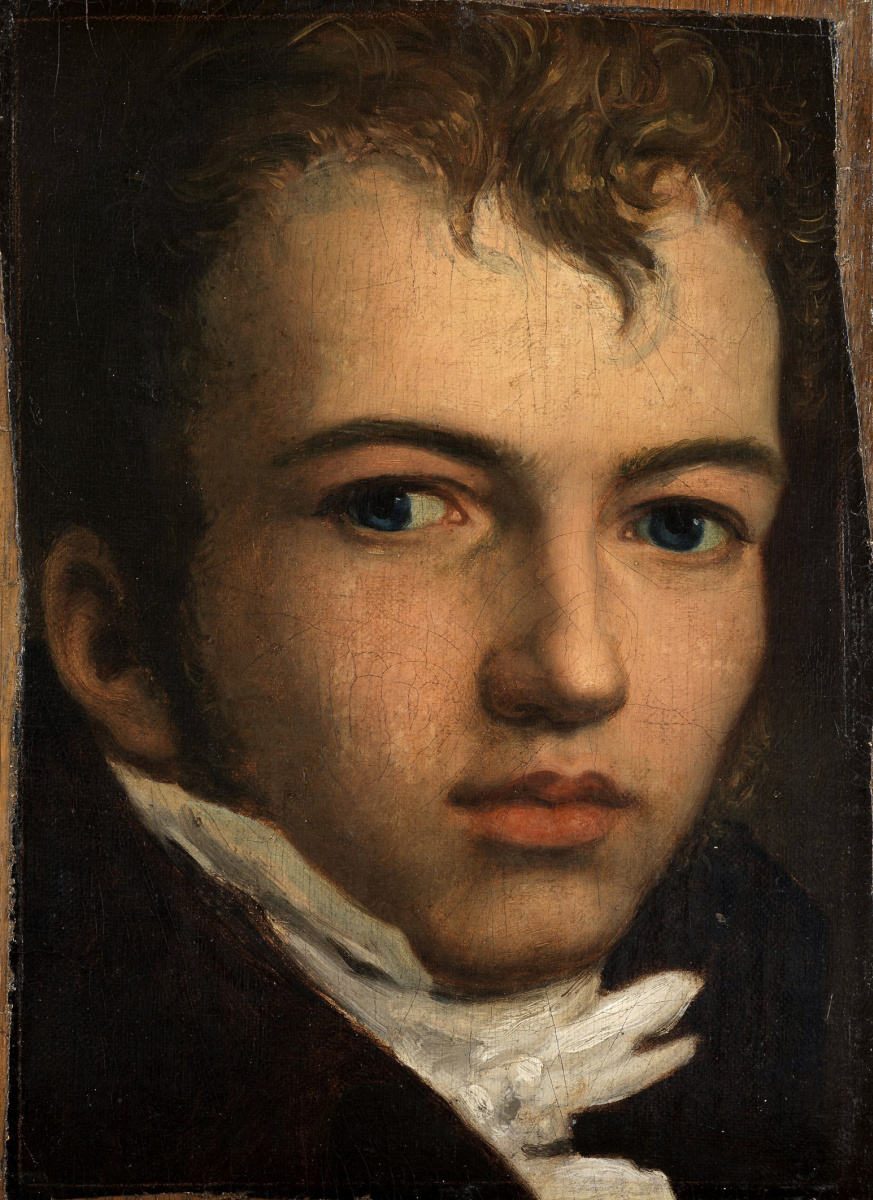 Portrait of the artist Johann Karl Eggers