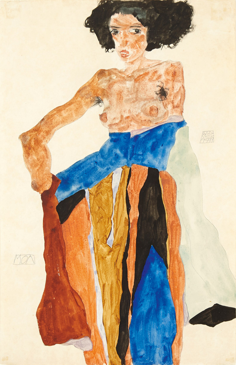 Egon Schiele. Moa