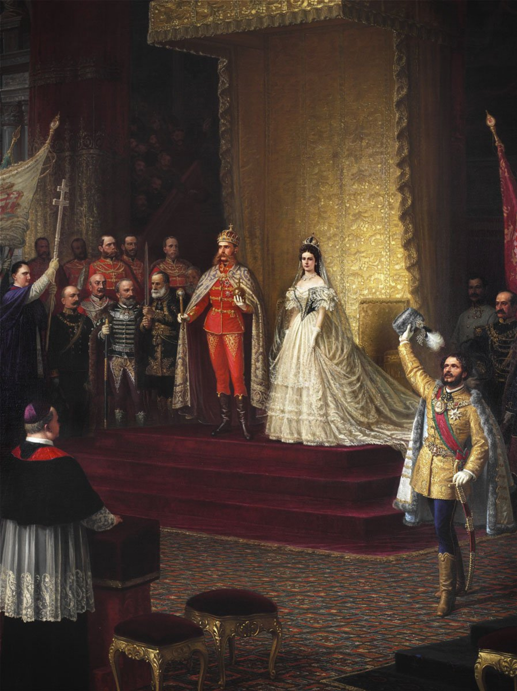 Coronation of Emperor Franz Joseph and Empress Elizabeth of