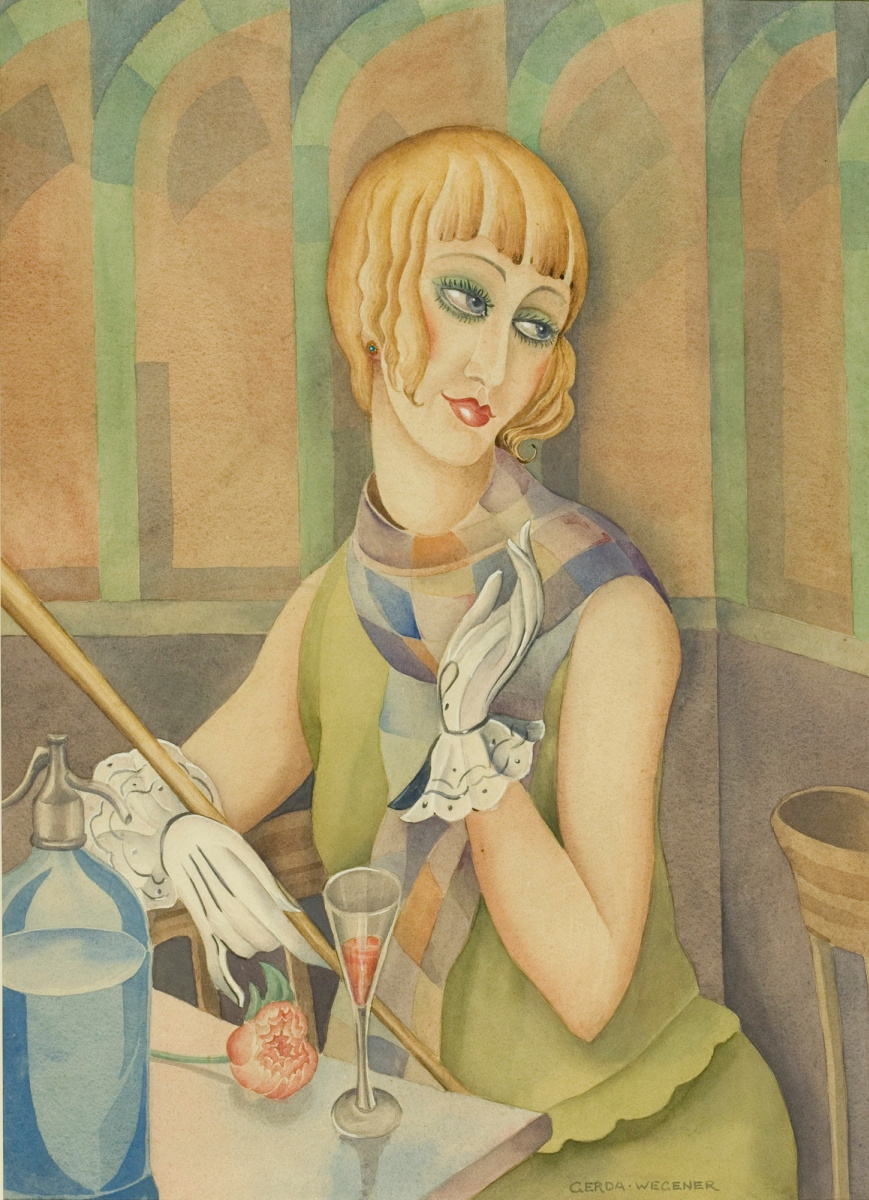 Gerda Wegener. Lily Elbe (transsexual Einar Wegener, husband of Gerda Wegener)