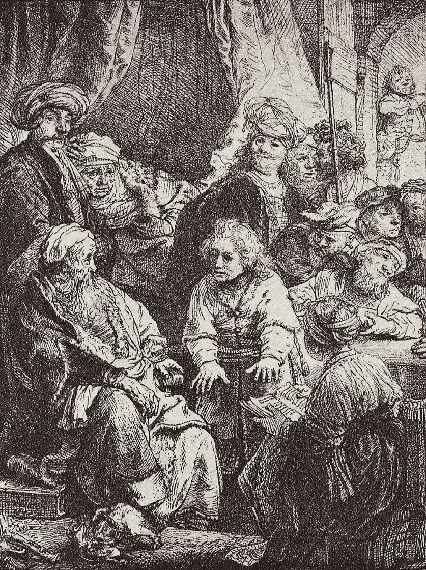Rembrandt Harmenszoon van Rijn. Joseph tells a dream