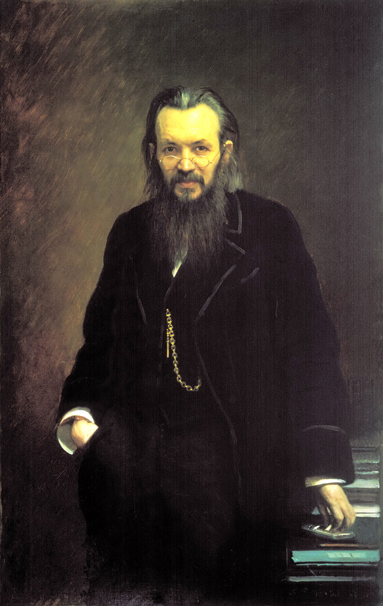Ivan Nikolayevich Kramskoy. Portrait of a publisher and journalist Alexey Sergeevicha suvorina