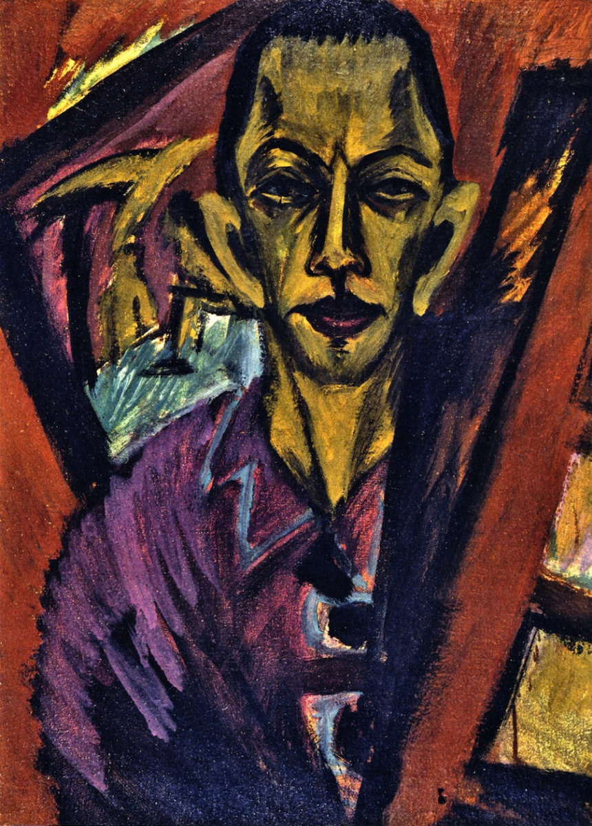 Ernst Ludwig Kirchner. Autoritratto