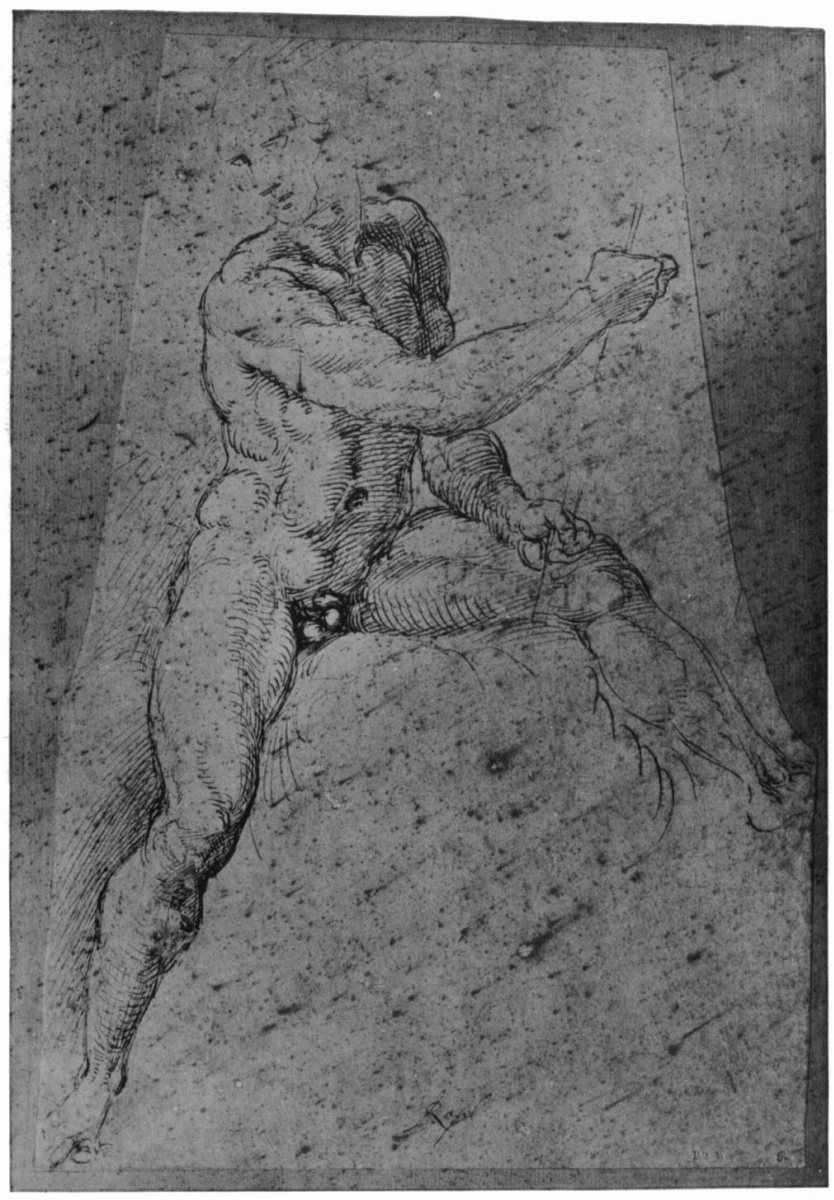 Raphael Sanzio. Sketch Nude