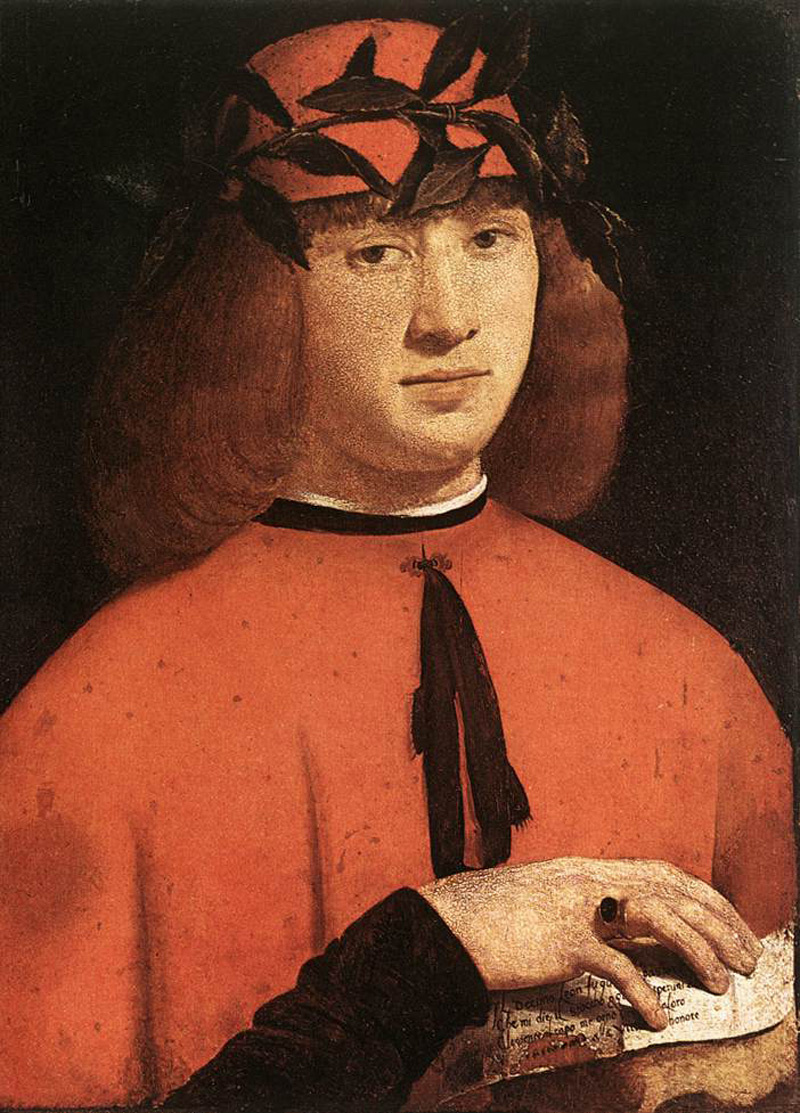 Giovanni Antonio Boltraffio. Portrait