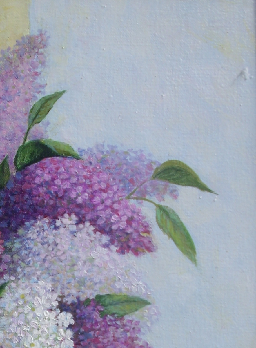 A bouquet of lilacs