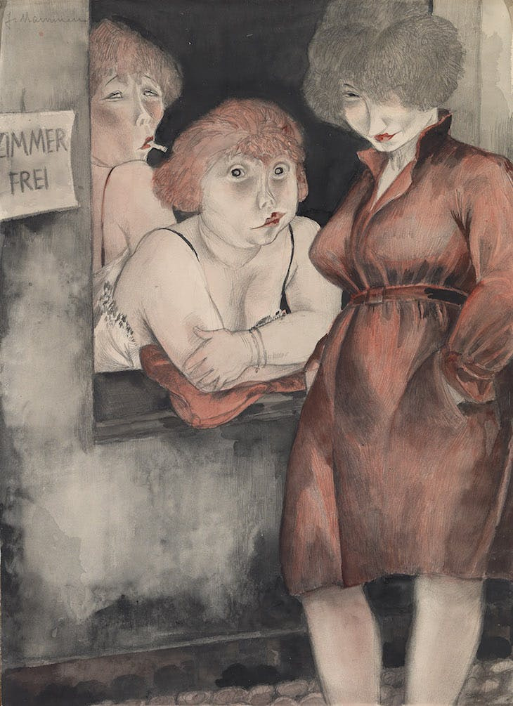 Jeanne Mammen. Free Room