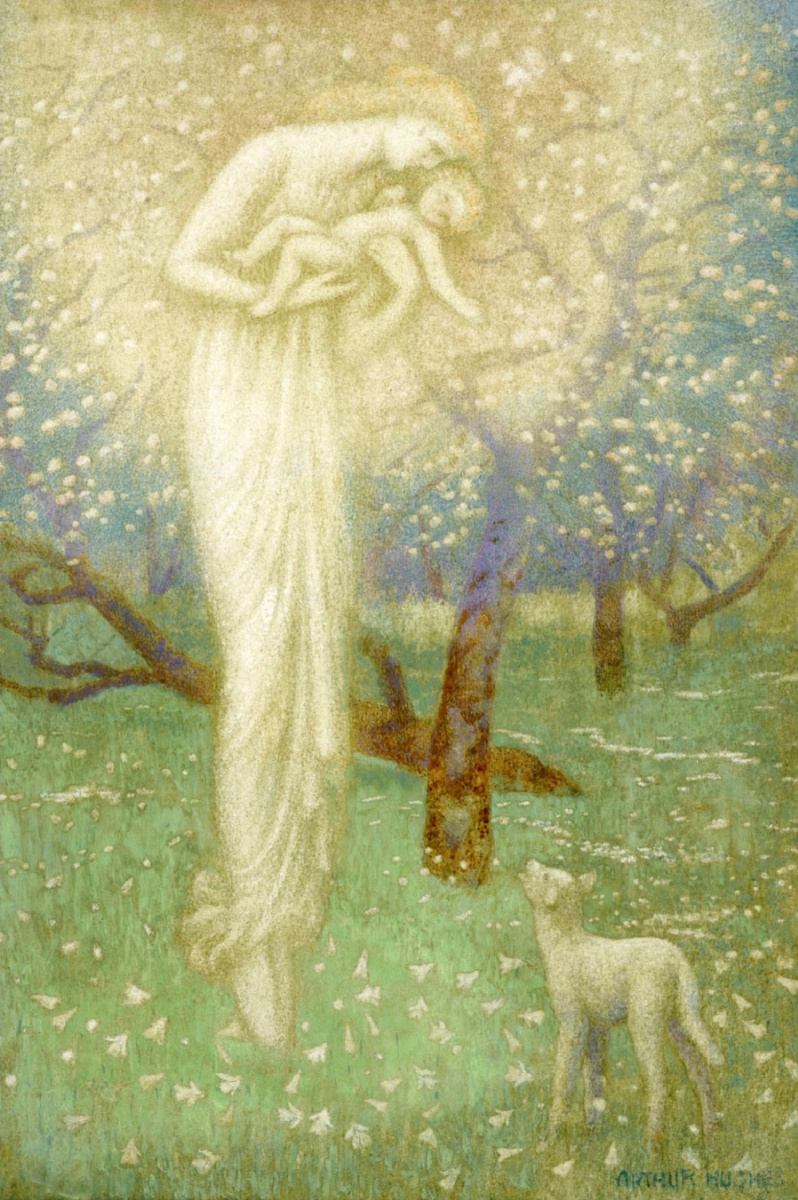 Arthur Hughes. Lamb