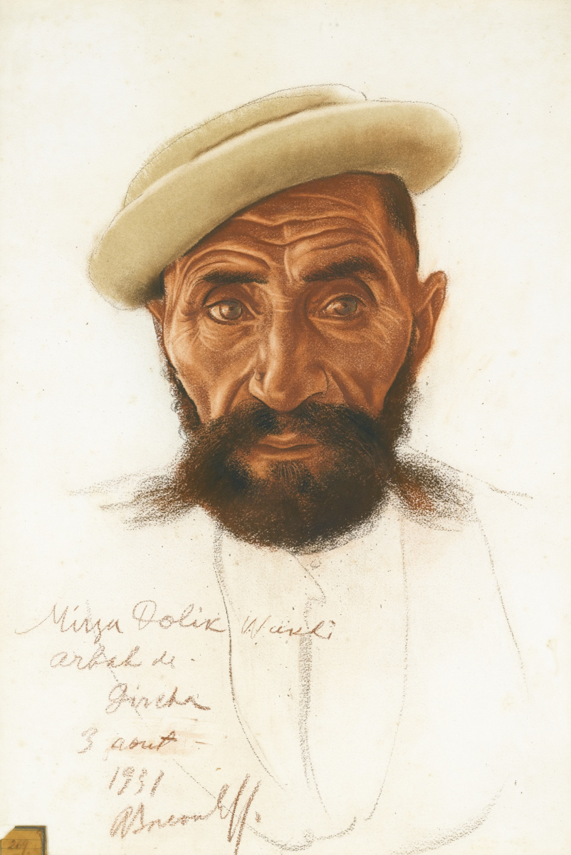 Alexander Yakovlev. Retrato de Mirza Dolik. 1931