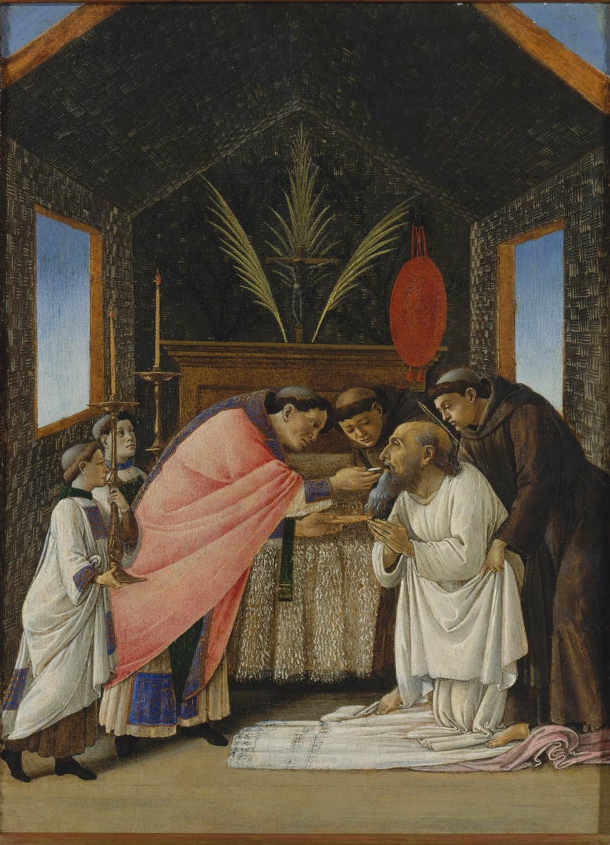 The last communion of St. Jerome