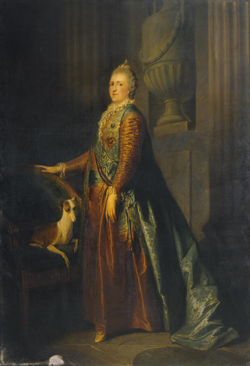 Etienne Maurice Falcone. Portrait de Catherine II