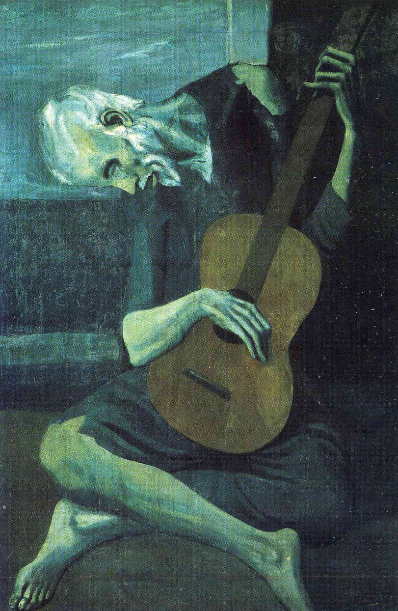 Viejo guitarrista