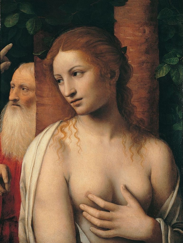 Bernardino Luini. Susanna y los Ancianos