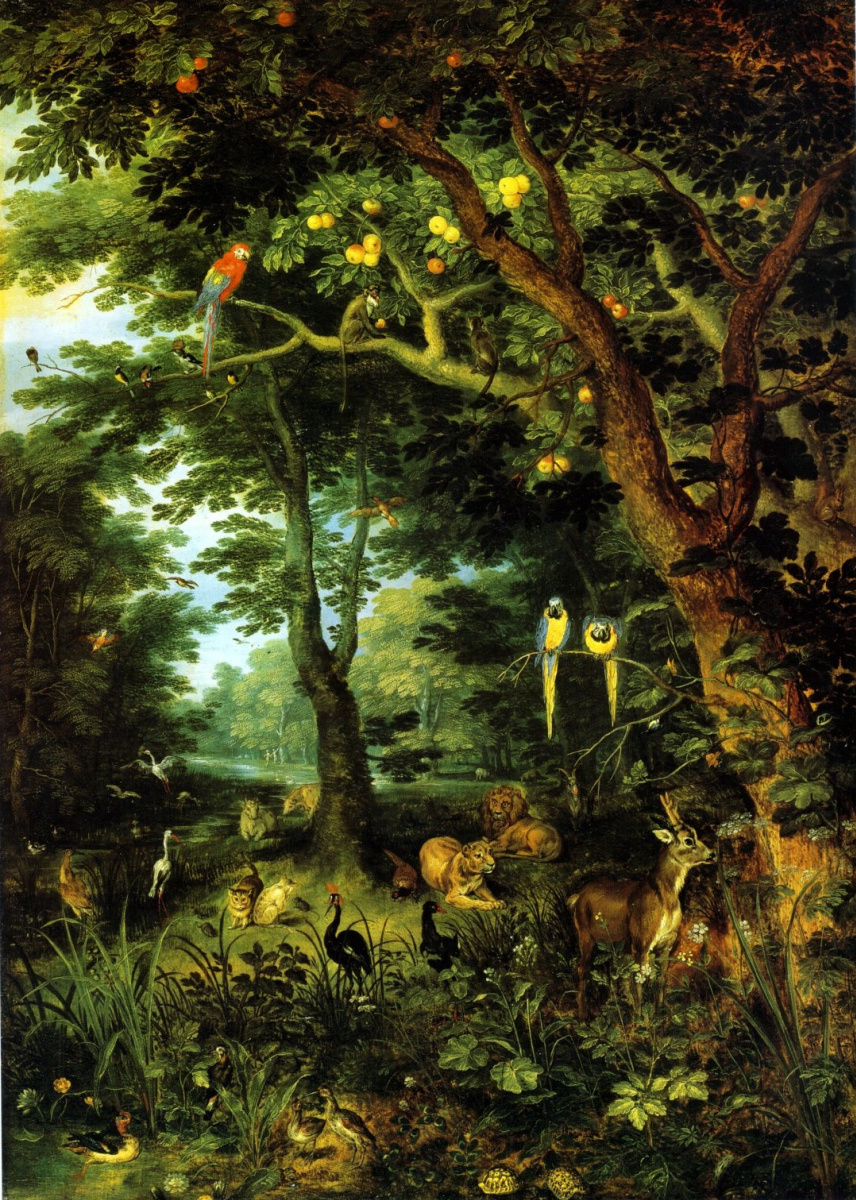 Jan Brueghel the Younger. Paradise