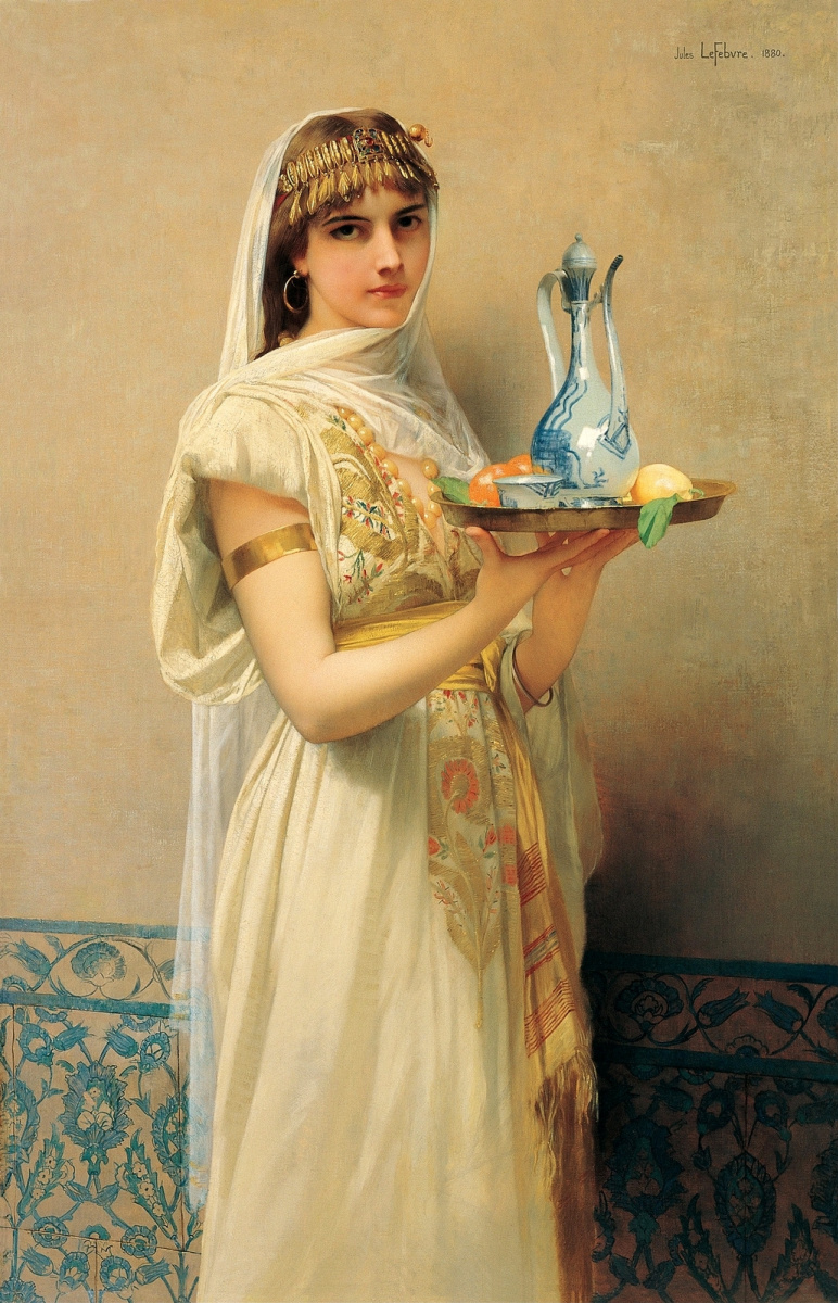 Jules Joseph Lefebvre. La cameriera 1880