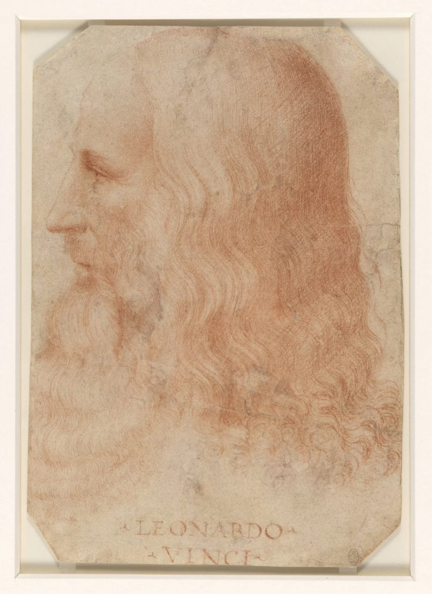 Francesco Melzi. A portrait of Leonardo