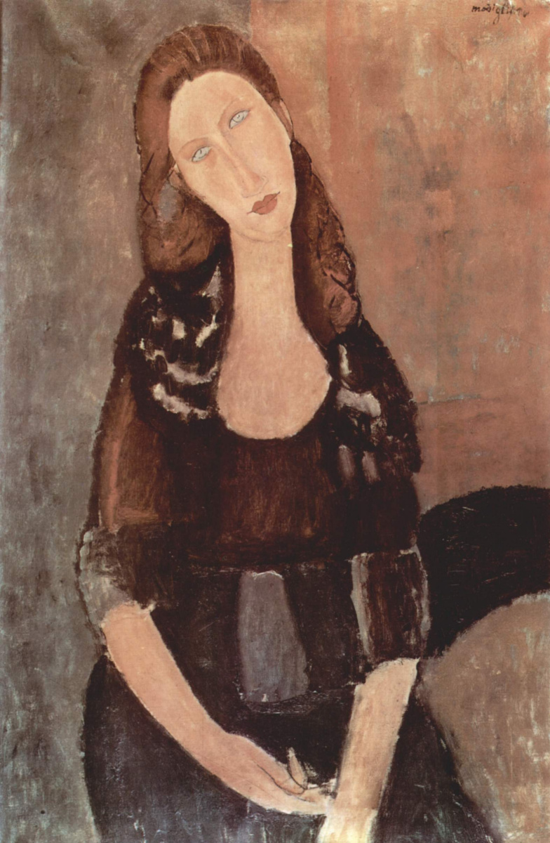 Amedeo Modigliani. Portrait Of Jeanne Hebuterne