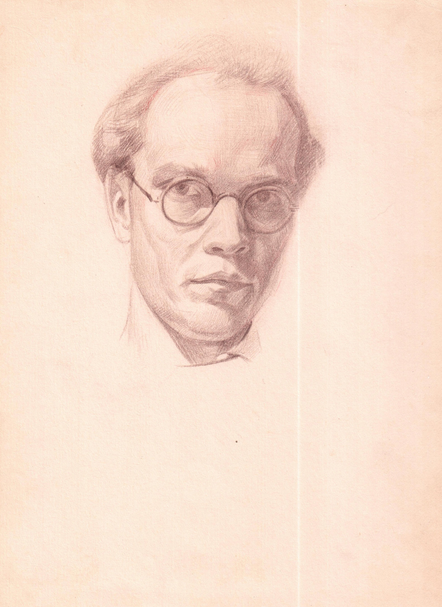 Arkady Pavlovich Laptev. Arkady Laptev. Autoportrait