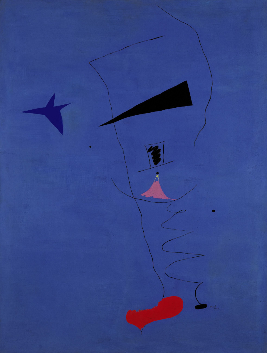 Joan Miro. Estrella azul