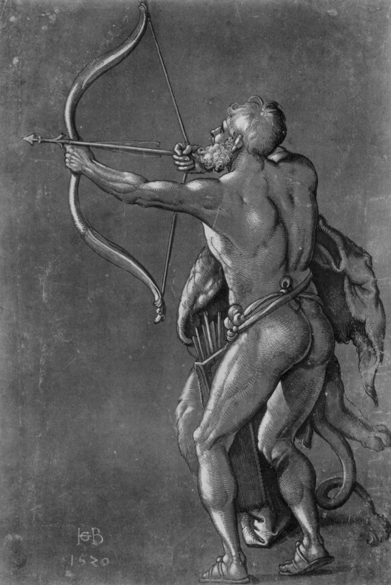 Hans Baldung. Hercules, Archer