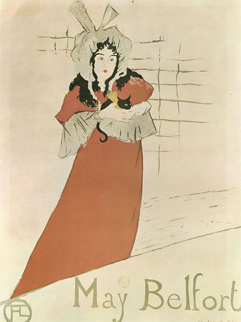 Henri de Toulouse-Lautrec. May Belfort