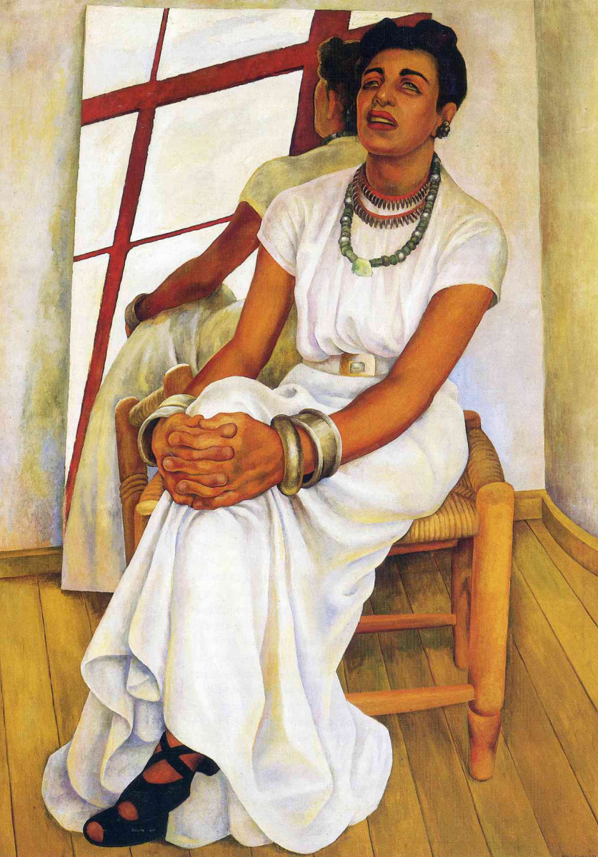 Diego Maria Rivera. Portrait Of Lupe Marin