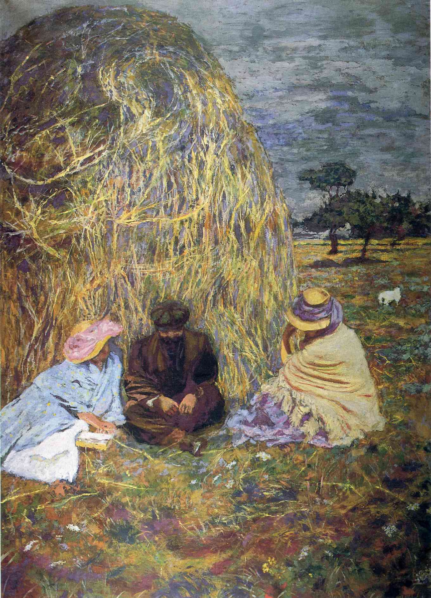 Jean Edouard Vuillard. Haystack