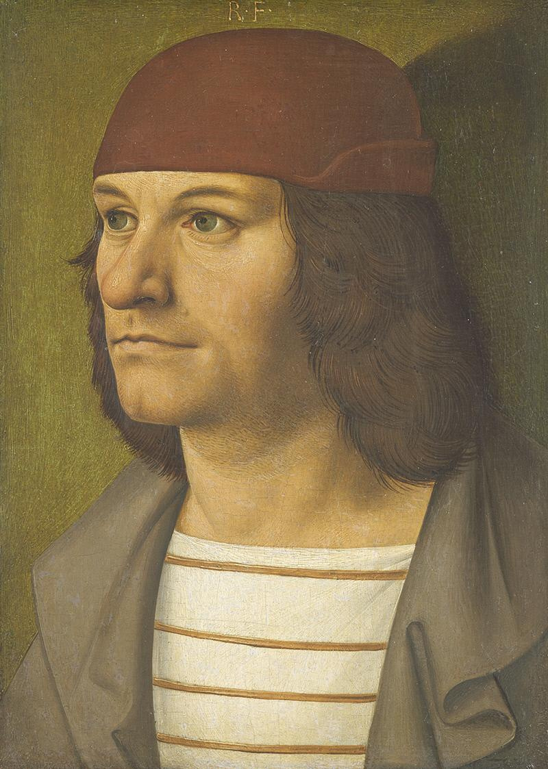 Ryuland Fruauf Elder. Portrait of the painter Jobst Seyfrid