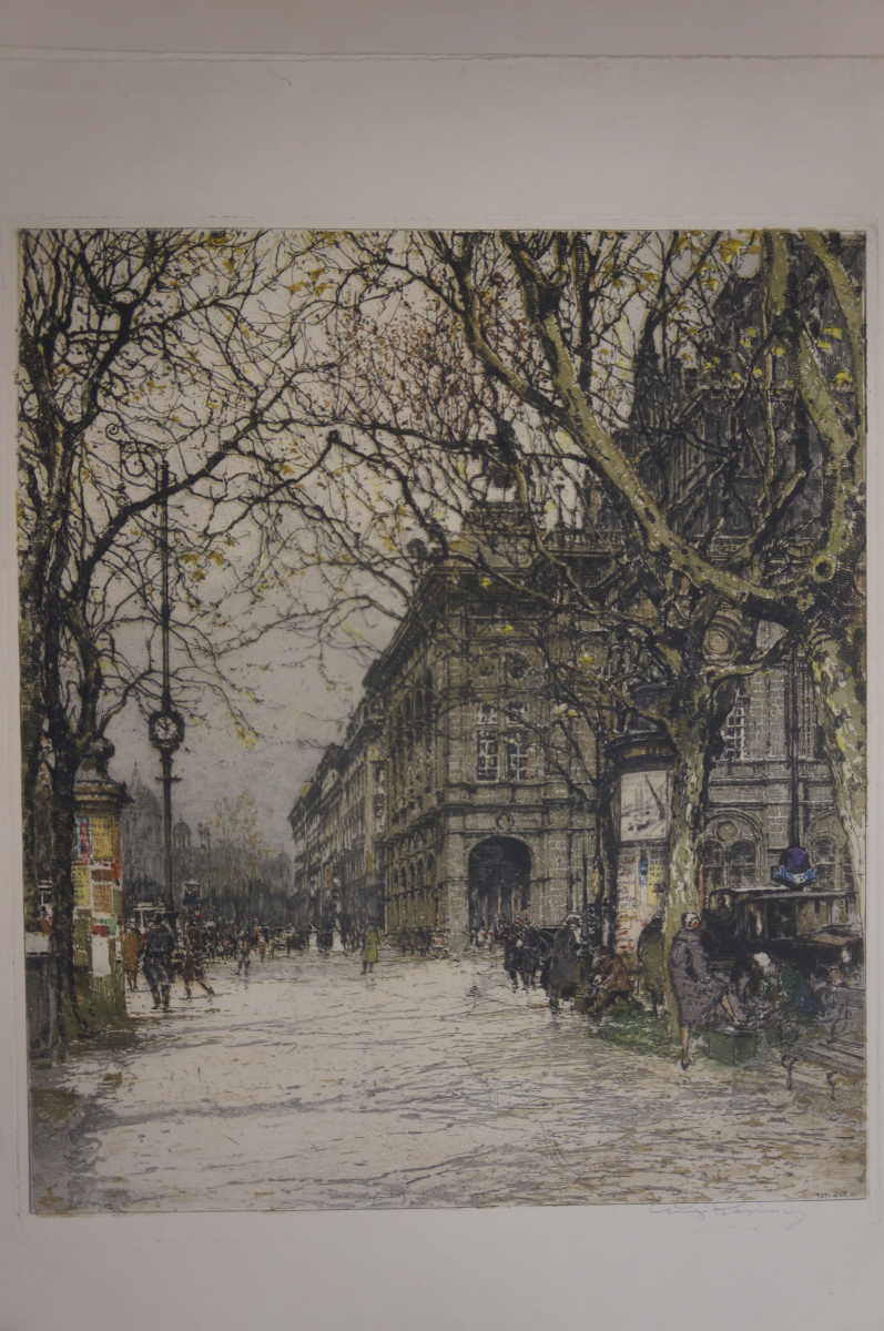 Luigi Casimir. Paysage urbain